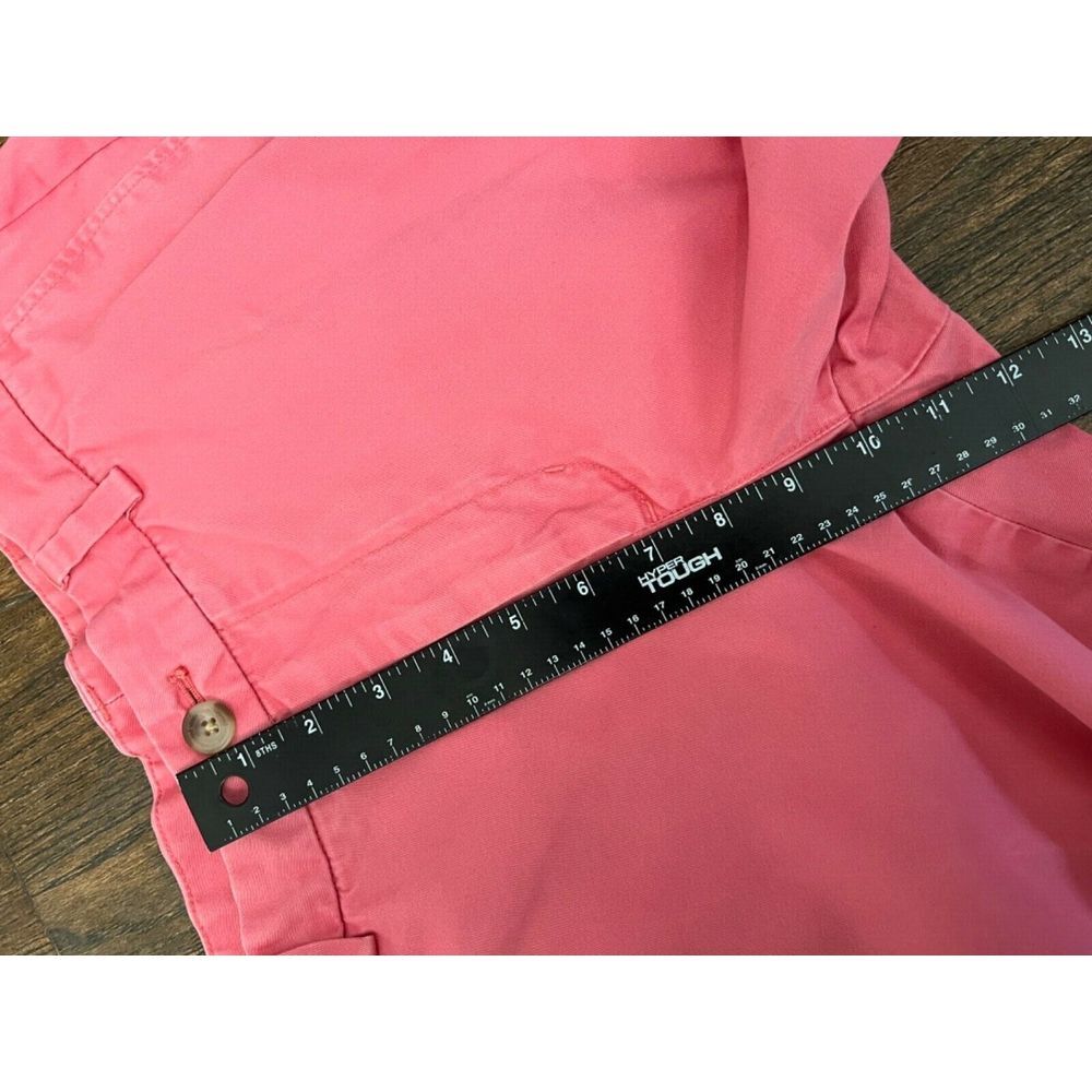 MENS VINEYARD VINES PINK COTTON BREAKER CHINO PANTS 33X32 STRAIGHT LEG PREPPY - Picture 10 of 10